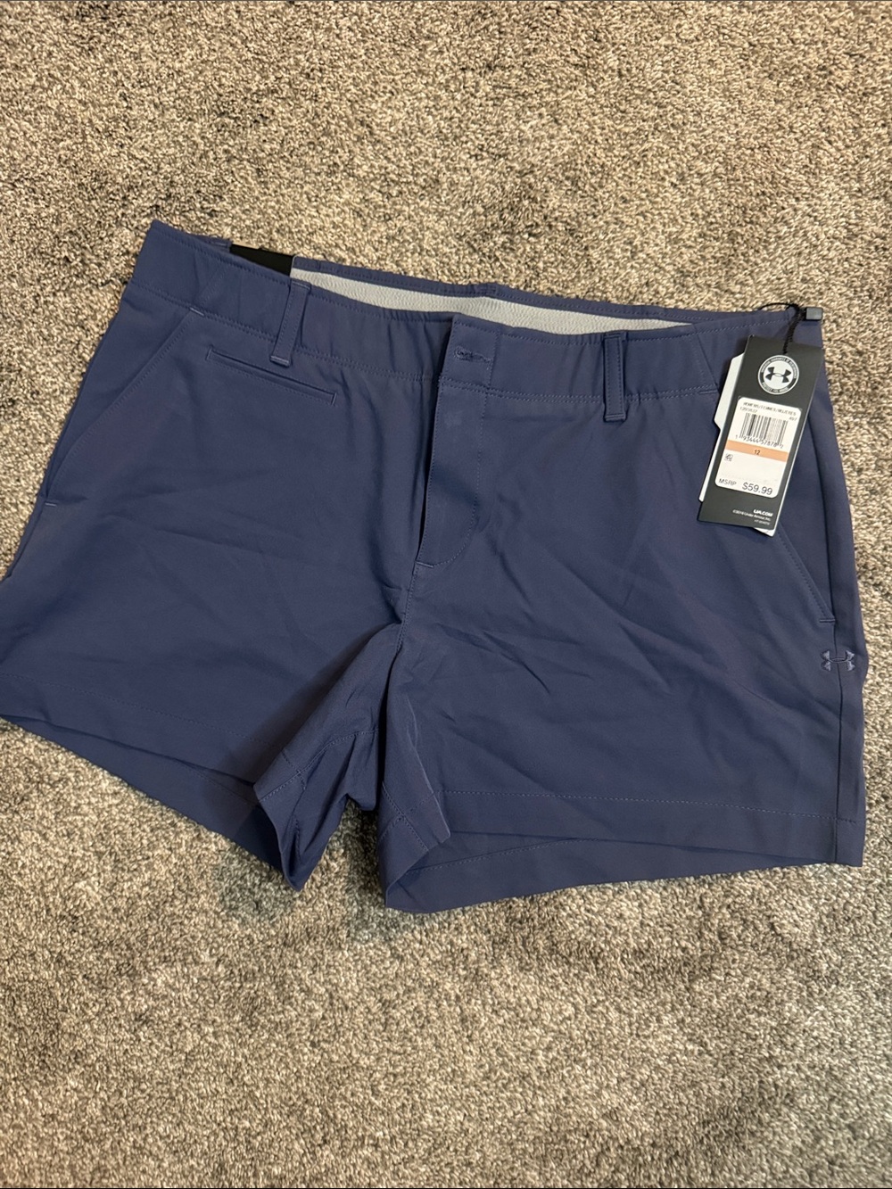 Under Armour Navy Women's Athletic Shorts
